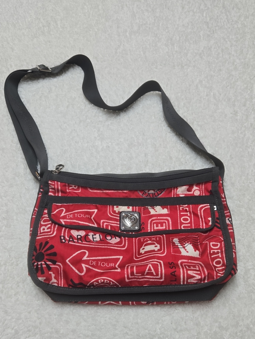 Brighton Live Love Dual Compartment Crossbody